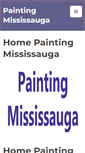 Mobile Screenshot of paintingmississauga.com